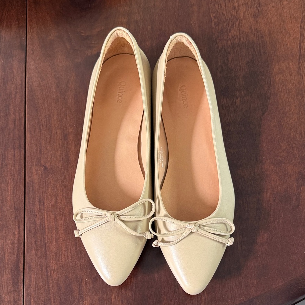 Quince Tan Flats